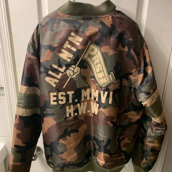 Camo bomber jacket - Picture 3 of 5